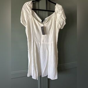 NWT New Look White Sundress